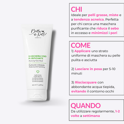 Maschera Viso Purificante